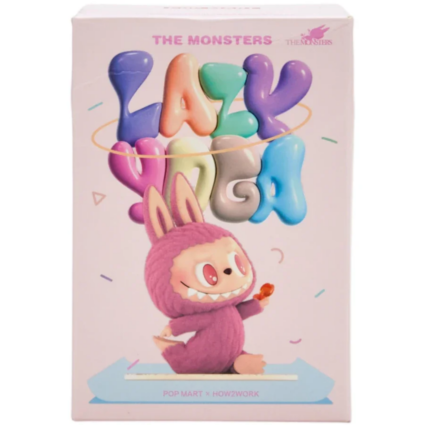 Pop Mart Labubu The Monsters Lazy Yoga Series Figures Single Blind Box