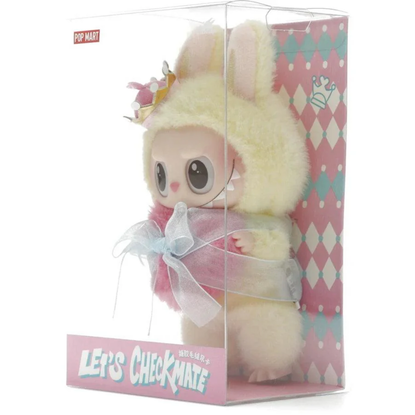 Pop Mart Labubu The Monsters Let's Checkmate Hanging Card ONE SIZE