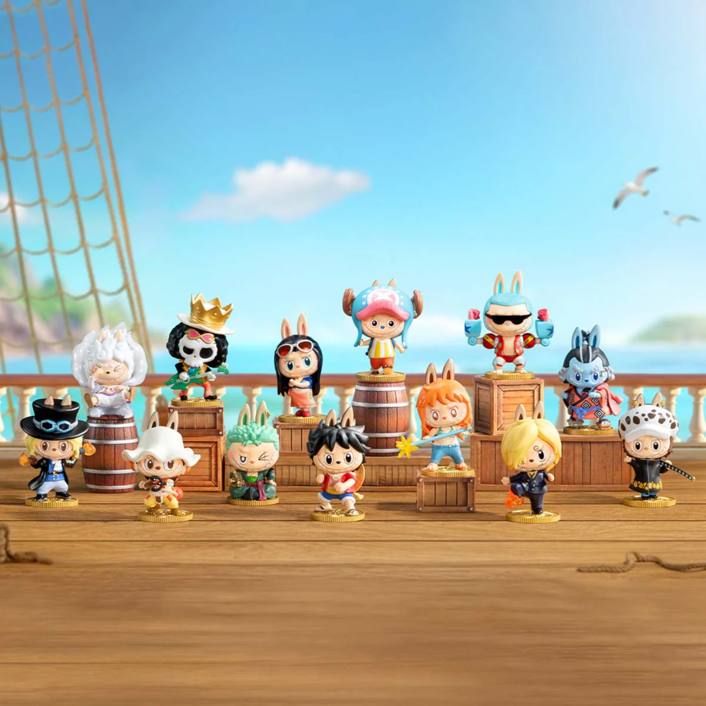 Pop Mart Labubu The Monsters x One Piece ONE SIZE